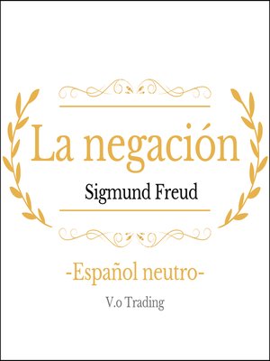 cover image of La negación